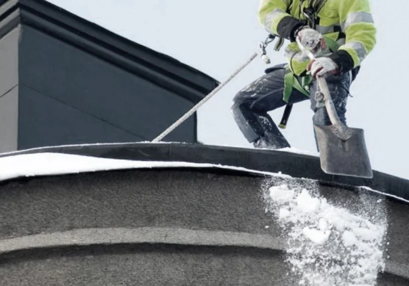 Snoskottning Snorojning Tak Helsingborg Skane 1