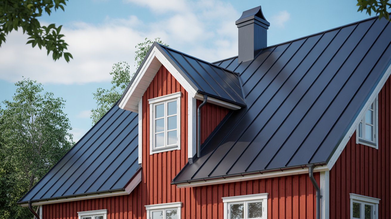 platslagare plattak takfonster