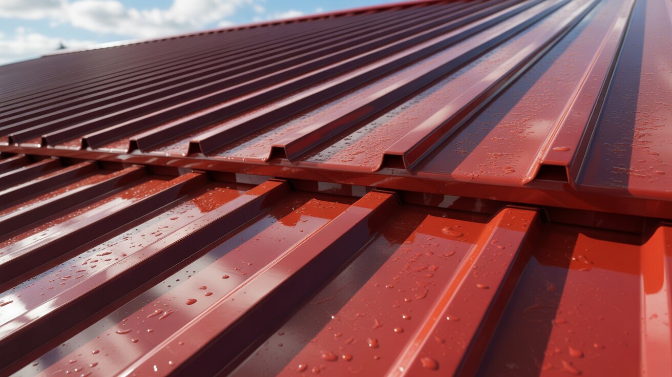 Bandtäckt plåt & Dubbelfalsat Plåttak