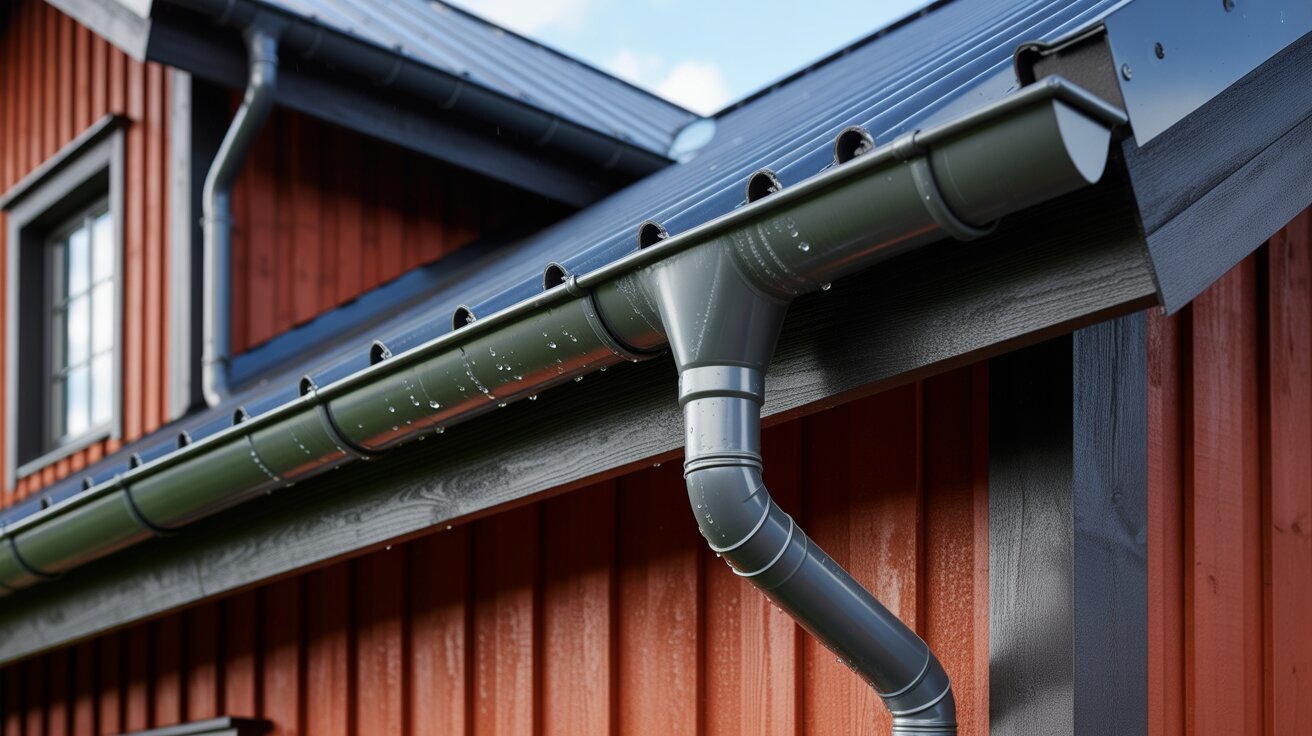 Byta stuprör Hängrännor